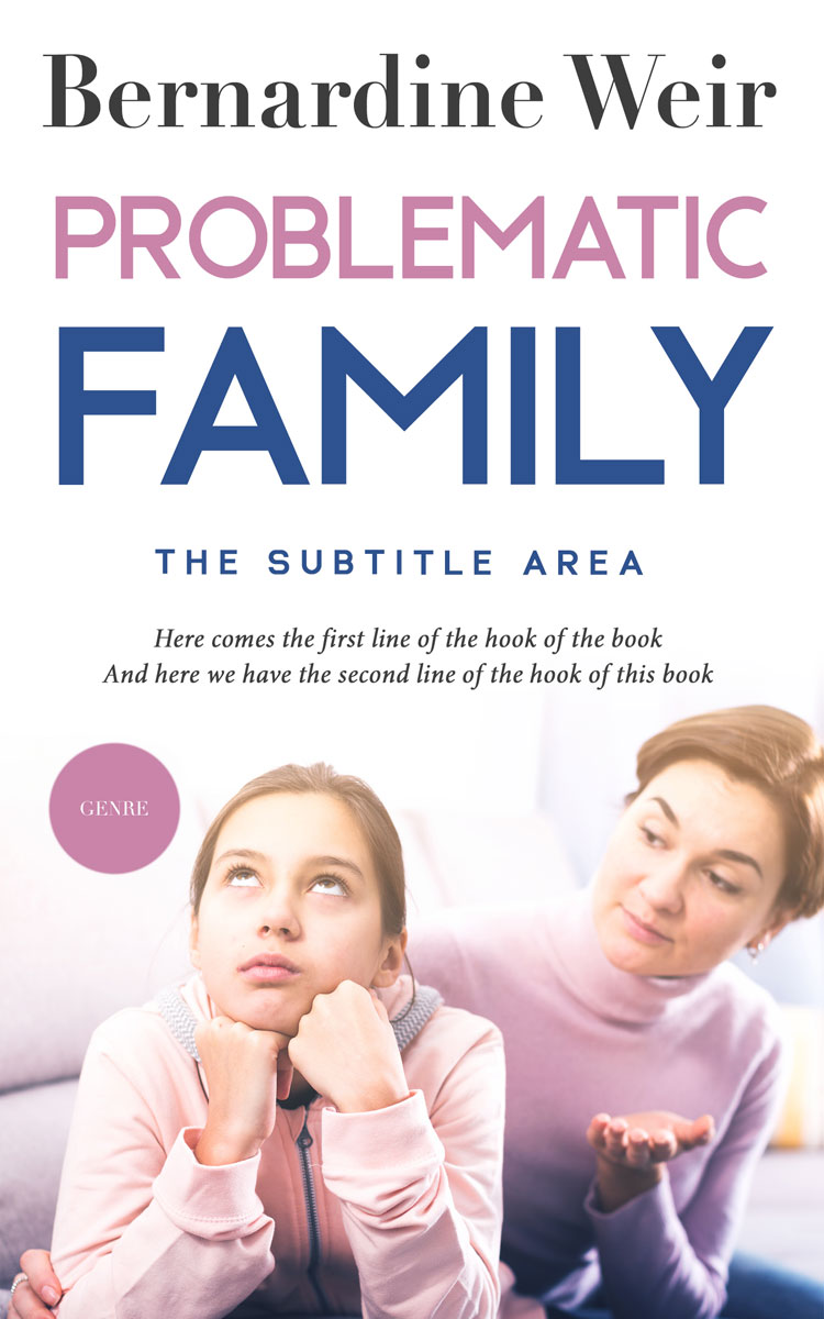 2D view of Bizarre #10259 - Premade Teen & Young Adult Book Cover