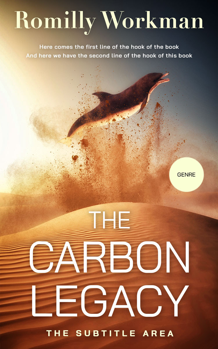 2D view of Premade Science & Nature Book Cover - Santa Fe