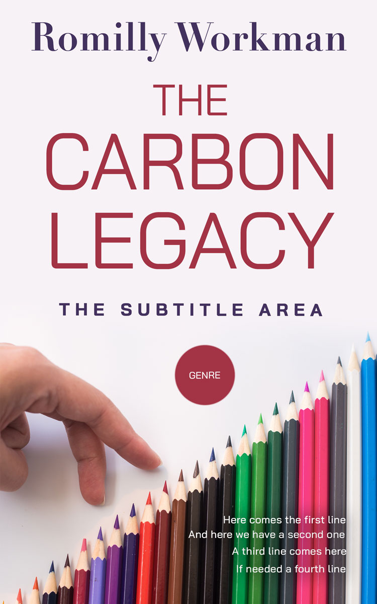 2D view of Premade Education Book Cover - Limed Spruce