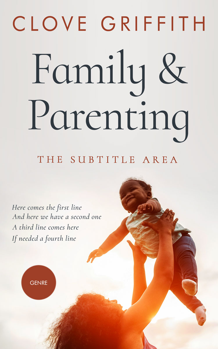 2D view of Premade Family & Parenting Book Cover - Cararra