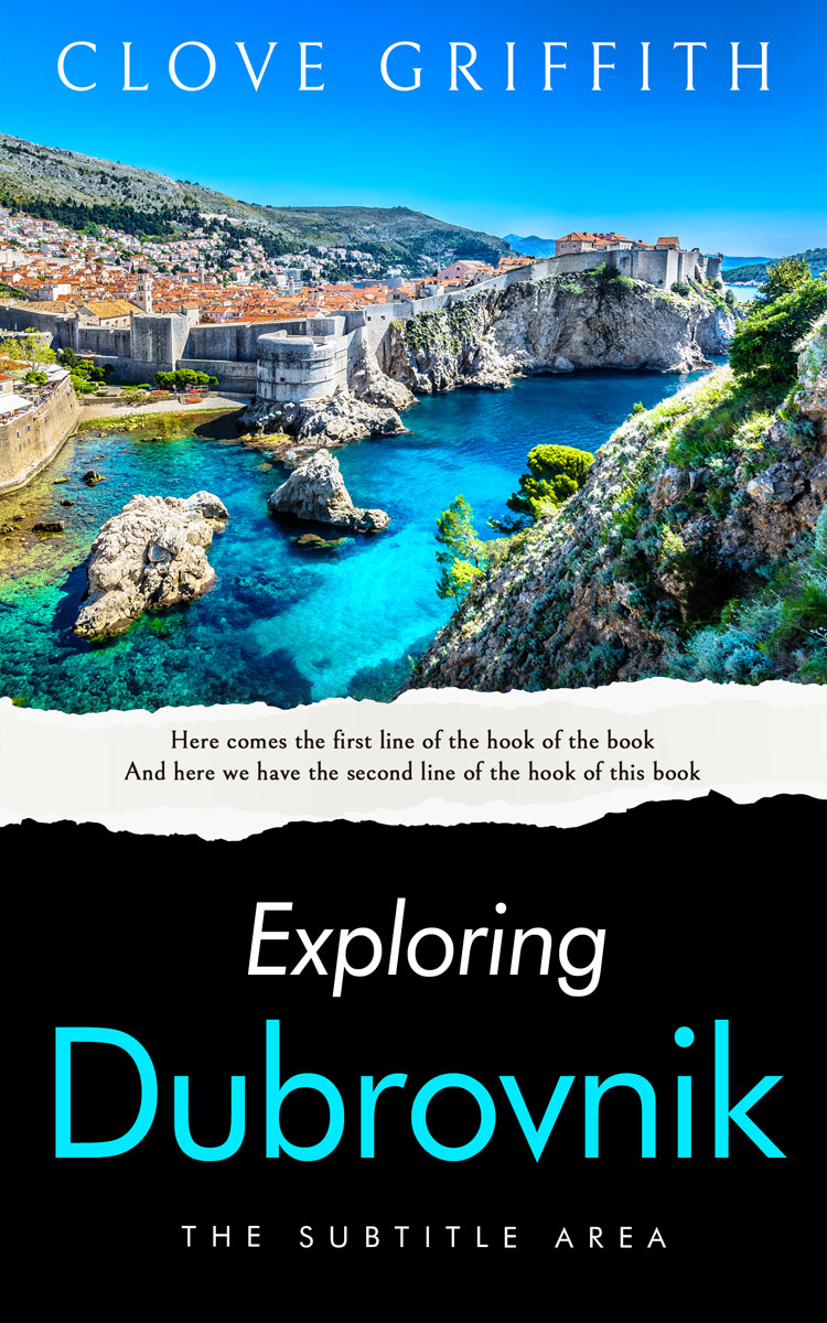 2D view of Premade Travel Book Cover - Bunker