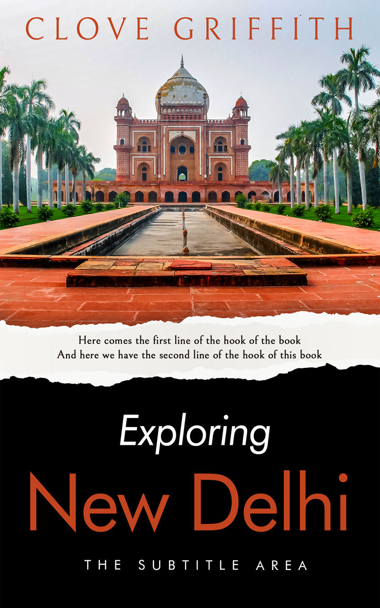 2D view of Premade Travel Book Cover - Zeus