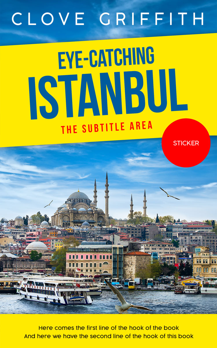 2D view of Ripe Lemon #10342 - Premade Travel Book Cover | BookCoverZone