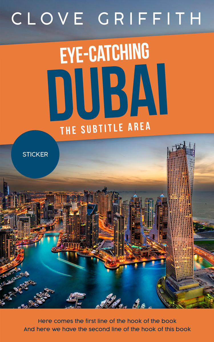 2D view of Premade Travel Book Cover - Burnt Sienna