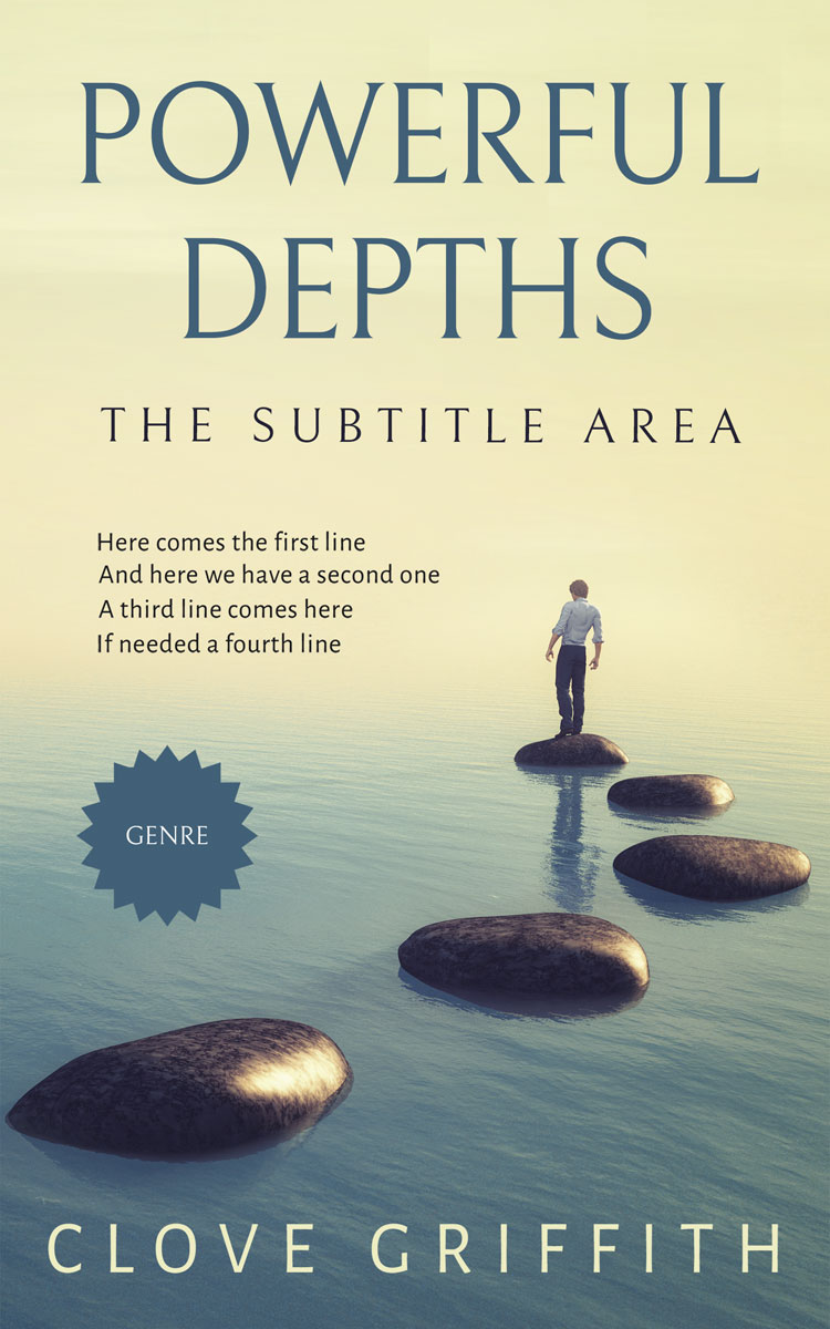 2D view of Premade Self-Improvement & Self-Help Book Cover - Fiord