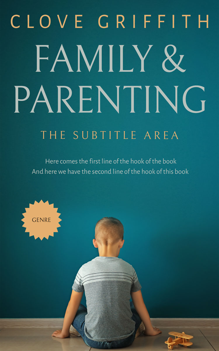 2D view of Premade Family & Parenting Book Cover - Eden