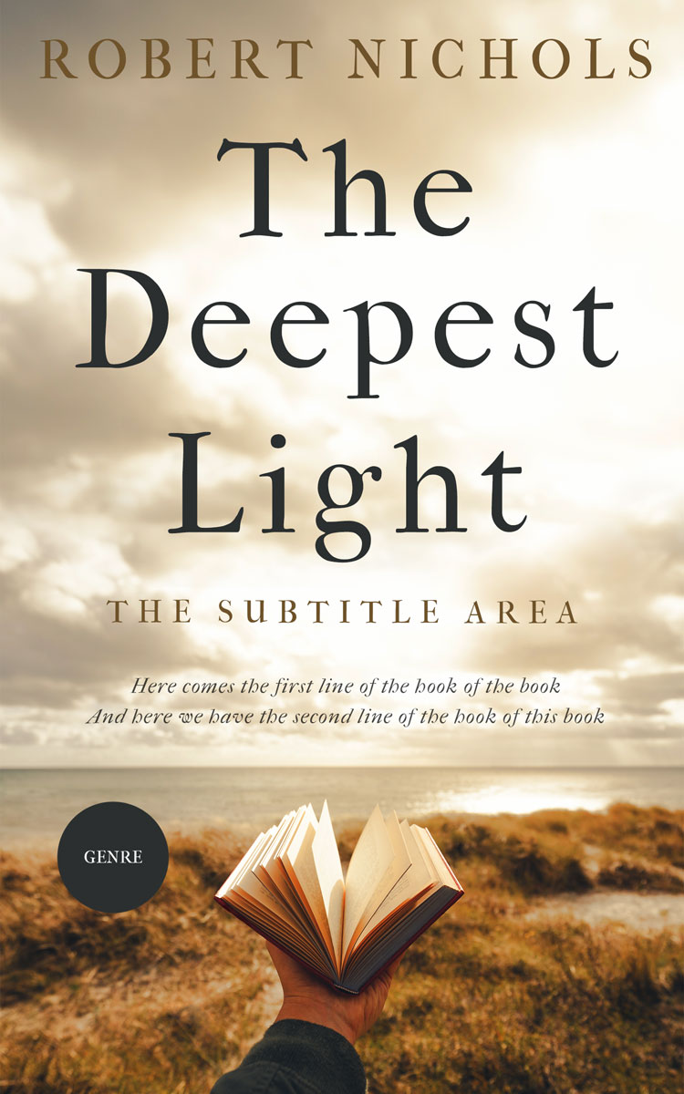 2D view of Premade Religion & Spirituality Book Cover - Bone