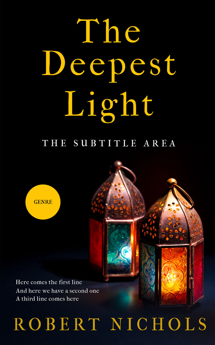 2D view of Premade Religion & Spirituality Book Cover - Woodsmoke