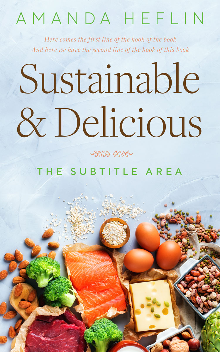 2D view of Premade Health & Dieting & Fitness Book Cover - Mystic