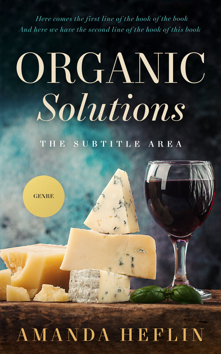 2D view of Premade Cookbooks & Food & Wine Book Cover - Pavlova