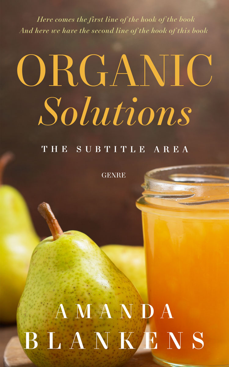 2D view of Premade Health & Dieting & Fitness Book Cover - Quincy