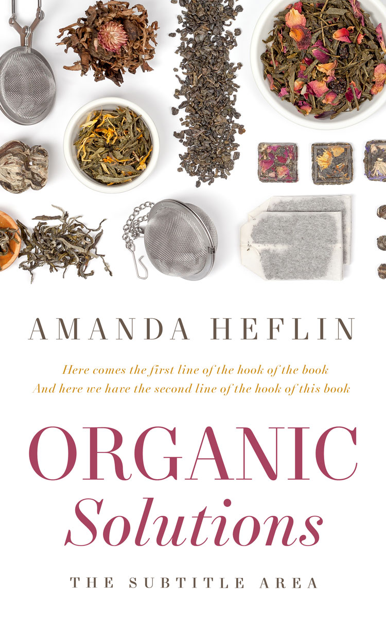 2D view of Premade Cookbooks & Food & Wine Book Cover - Swirl