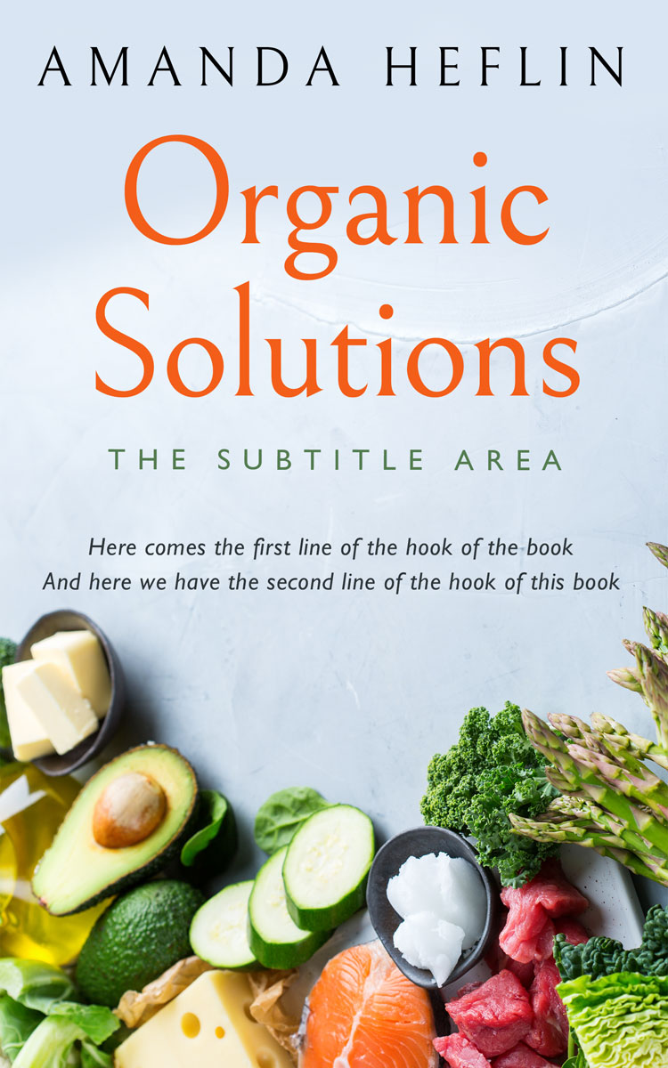 2D view of Premade Health & Dieting & Fitness Book Cover - Mystic