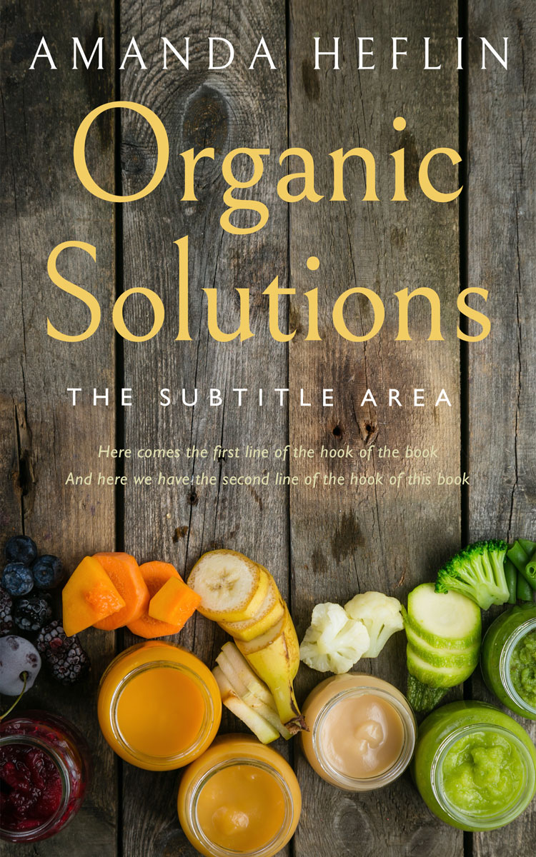 2D view of Premade Cookbooks & Food & Wine Book Cover - Taupe