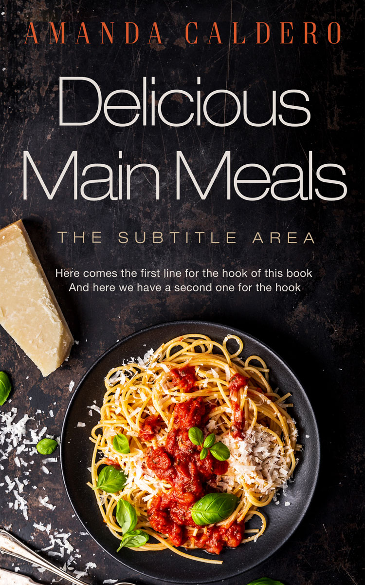 2D view of Premade Cookbooks & Food & Wine Book Cover - Tumbleweed