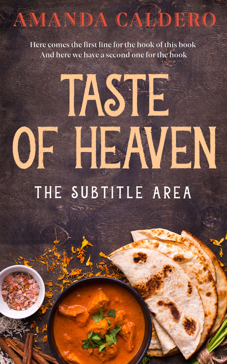 2D view of Premade Cookbooks & Food & Wine Book Cover - Matterhorn