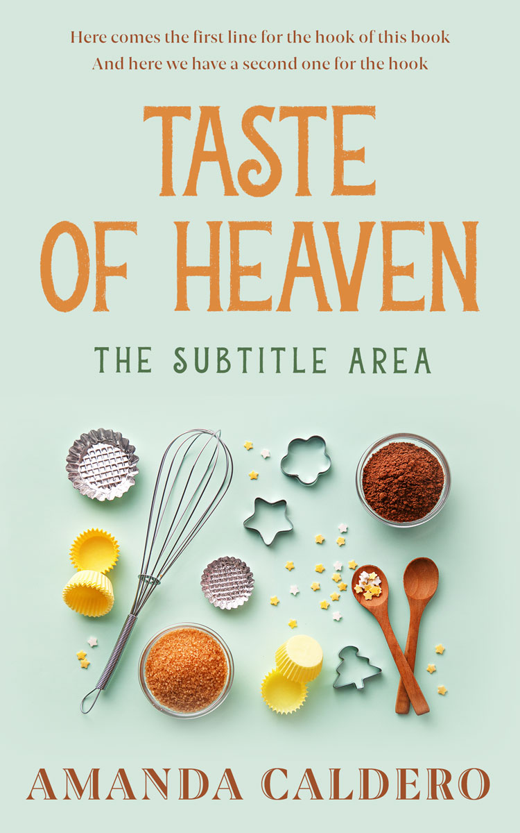 2D view of Premade Self-Improvement & Self-Help Book Cover - Paris White