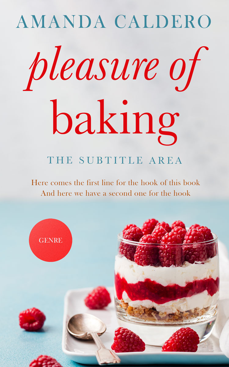 2D view of Premade Cookbooks & Food & Wine Book Cover - Iron