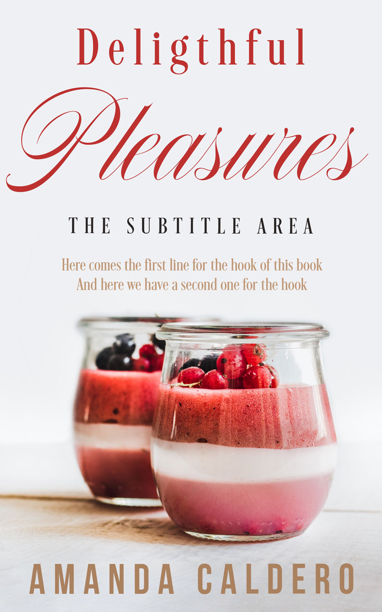 2D view of Premade Health & Dieting & Fitness Book Cover - Mercury