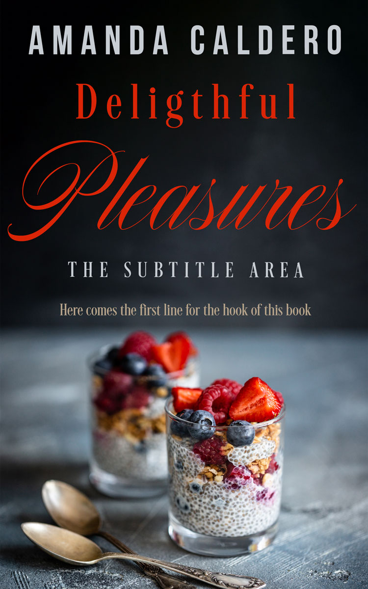 2D view of Premade Cookbooks & Food & Wine Book Cover - Shark