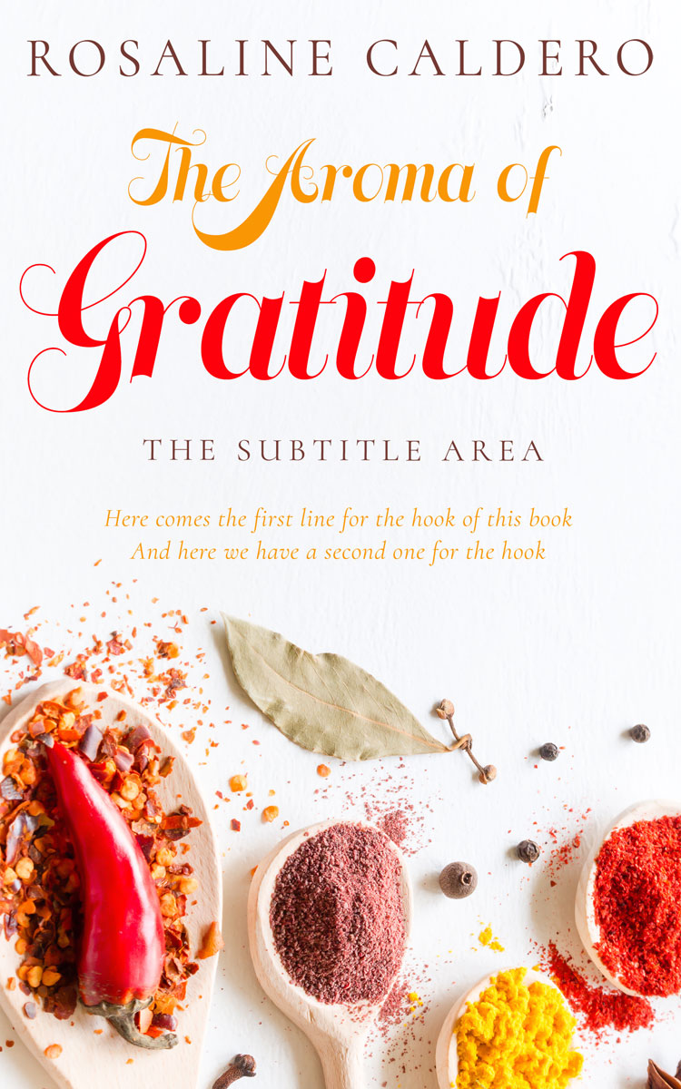 2D view of Premade Cookbooks & Food & Wine Book Cover - Thunderbird