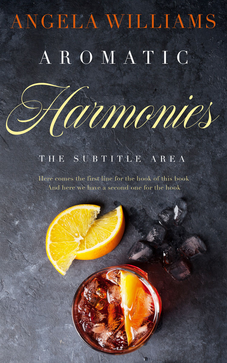 2D view of Premade Cookbooks & Food & Wine Book Cover - Tuna