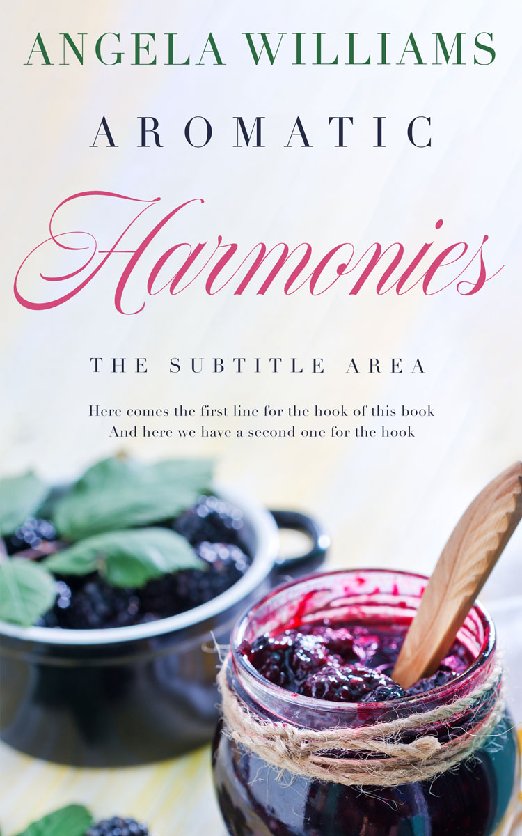 2D view of Premade Health & Dieting & Fitness Book Cover - Limed Spruce