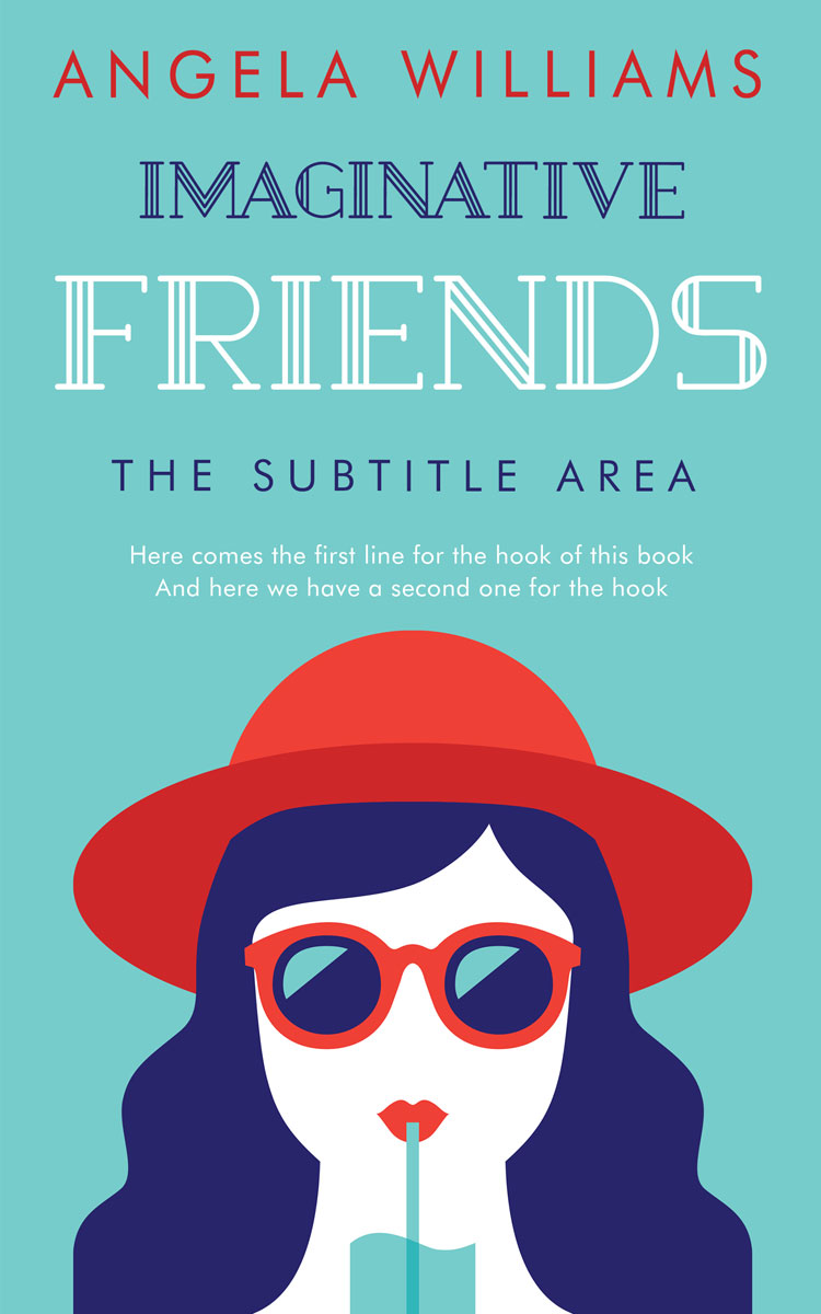 2D view of Premade Chick Lit Book Cover - Downy