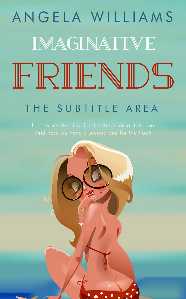 2D view of Premade Erotica Book Cover - Shadow Green