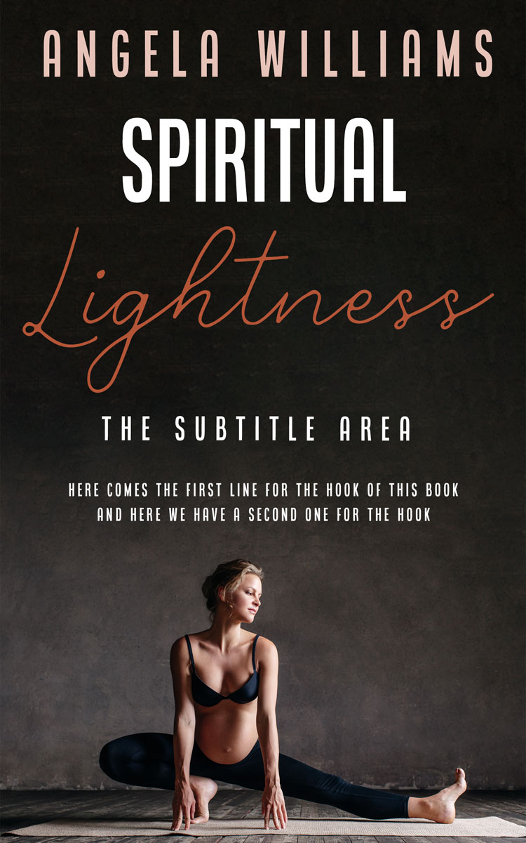 2D view of Premade Health & Mind & Body Book Cover - Dune