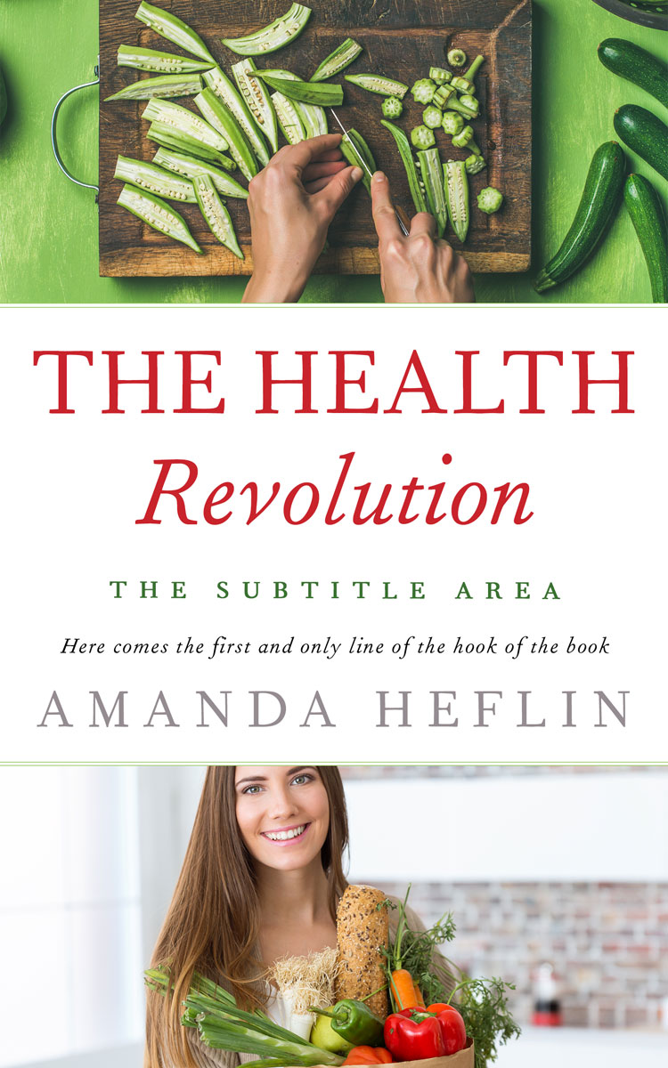 2D view of Premade Health & Dieting & Fitness Book Cover - Westar