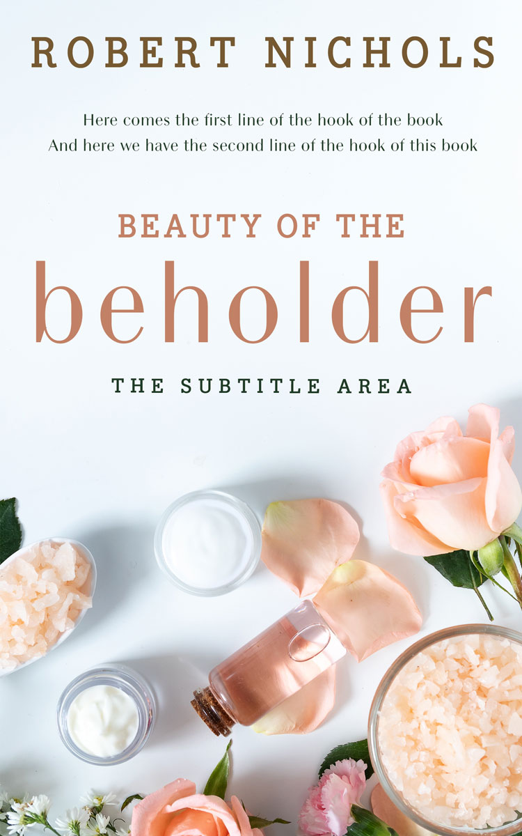 2D view of Premade Health & Mind & Body Book Cover - Ebb