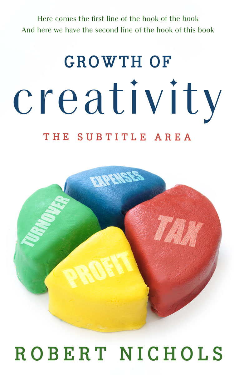 2D view of Premade Business Book Cover - Oracle