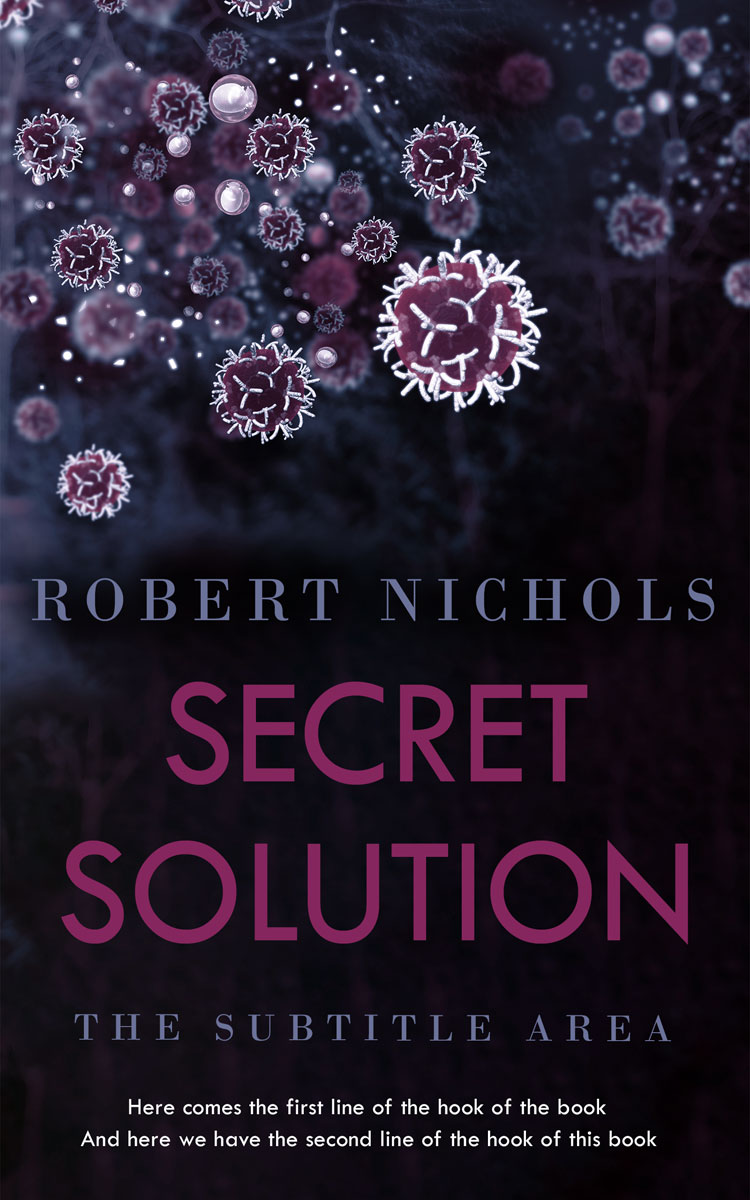 2D view of Premade Medical Book Cover - Cinder