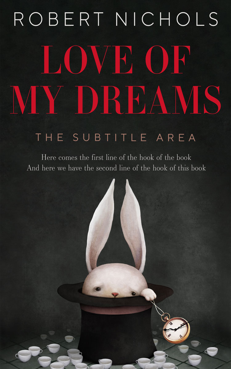 2D view of Premade Fantasy Book Cover - Heavy Metal