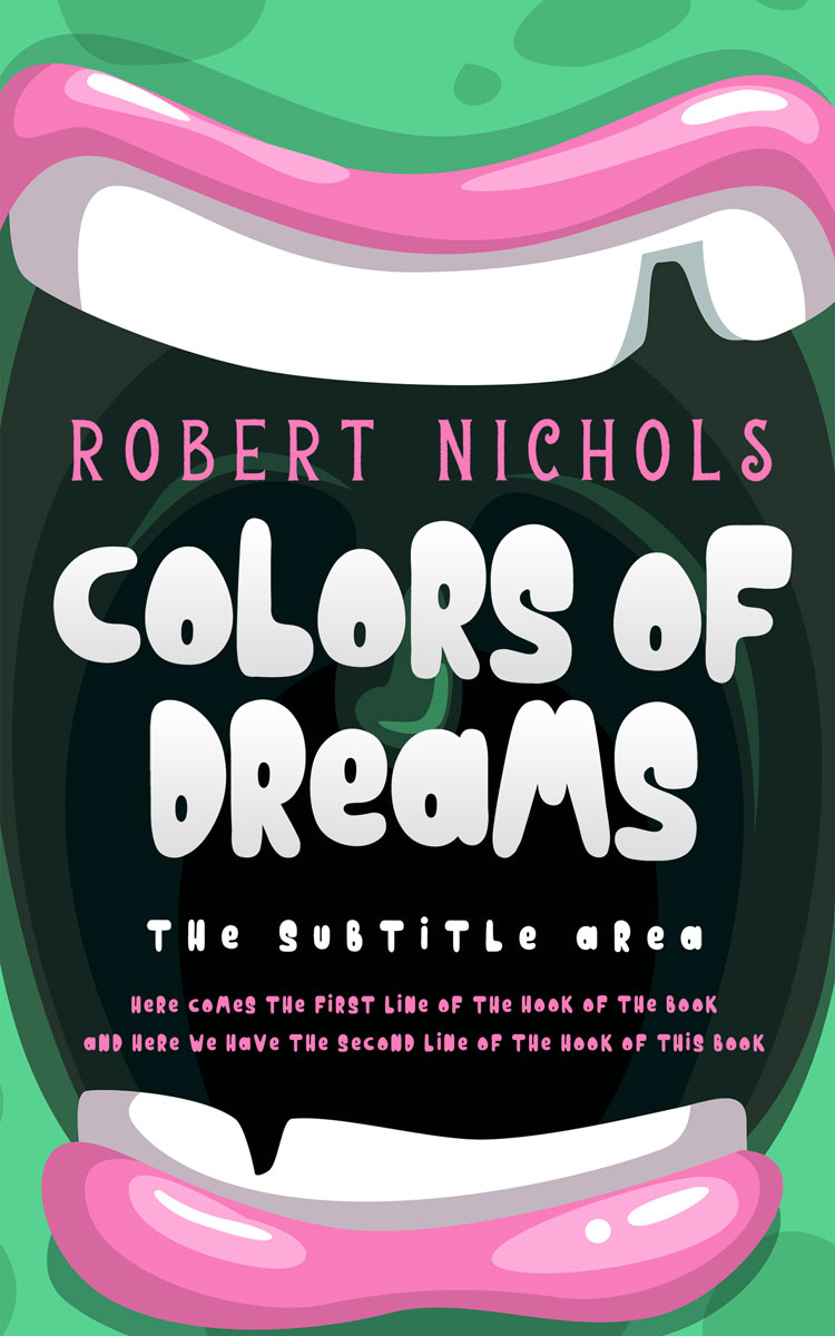 2D view of Premade Children's Book Cover - Aztec