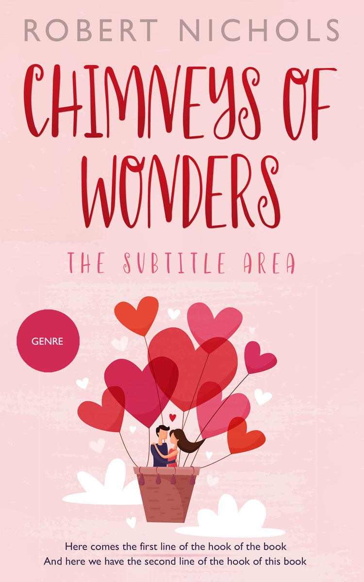 2D view of Premade Romance Book Cover - Azalea