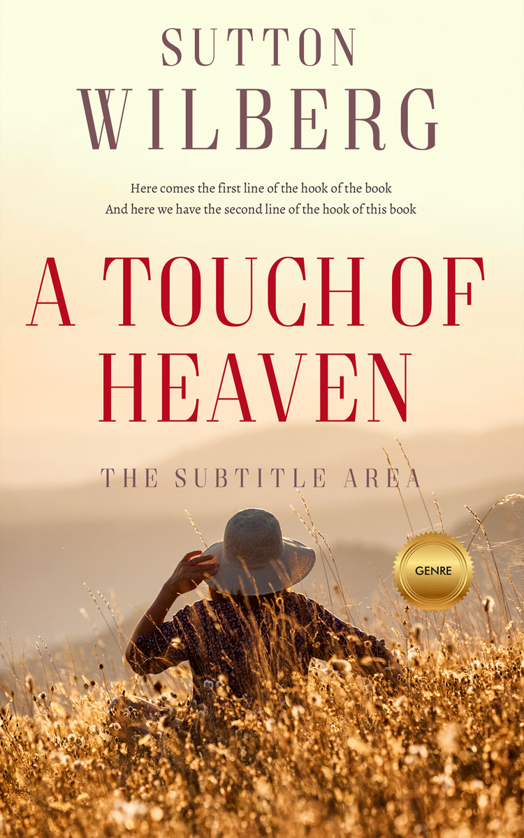 2D view of Premade Romance Book Cover - Albescent White