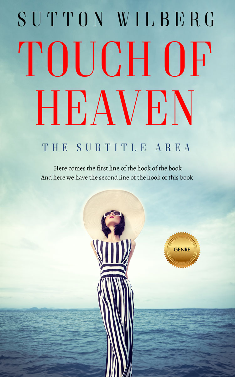 2D view of Premade Teen & Young Adult Book Cover - Edgewater