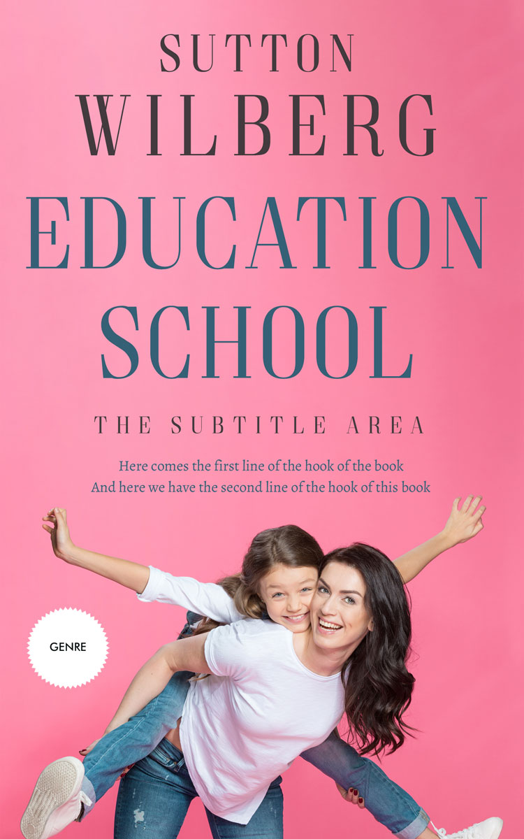 2D view of Premade Family & Parenting Book Cover - Mauvelous