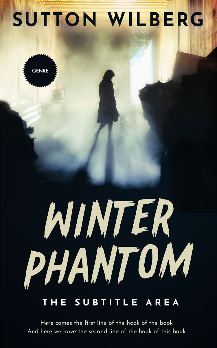 2D view of Premade Mystery & Thriller & Suspense Book Cover - Chino