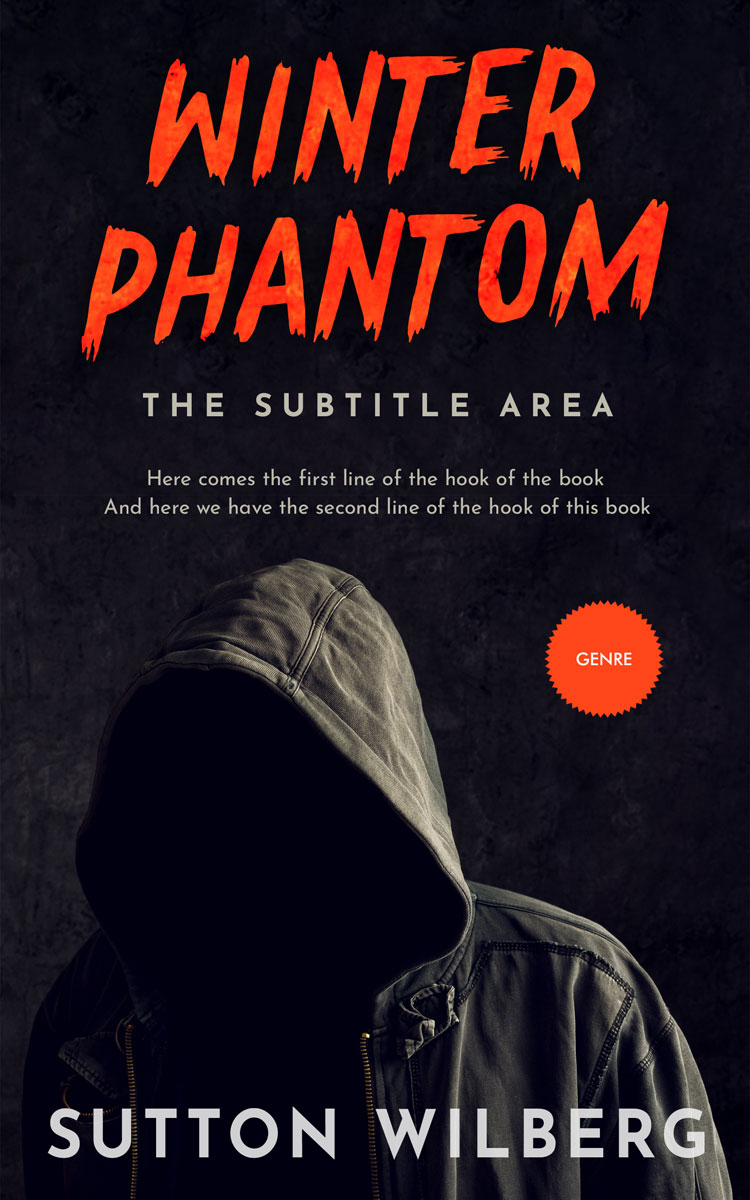 2D view of Premade Mystery & Thriller & Suspense Book Cover - Cinder