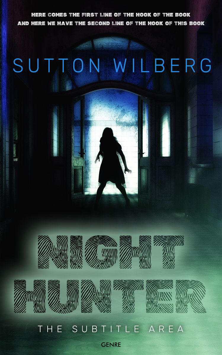 2D view of Premade Mystery & Thriller & Suspense Book Cover - Bunker