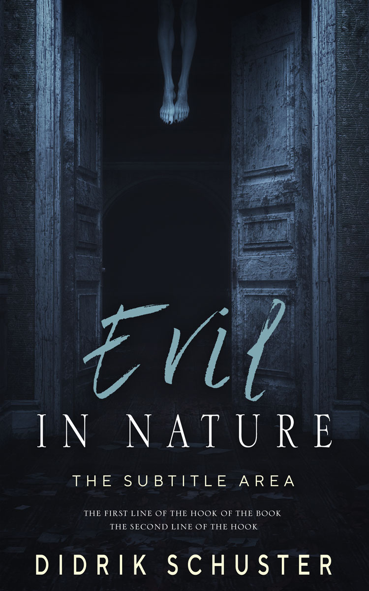 2D view of Premade Horror Book Cover - Mirage