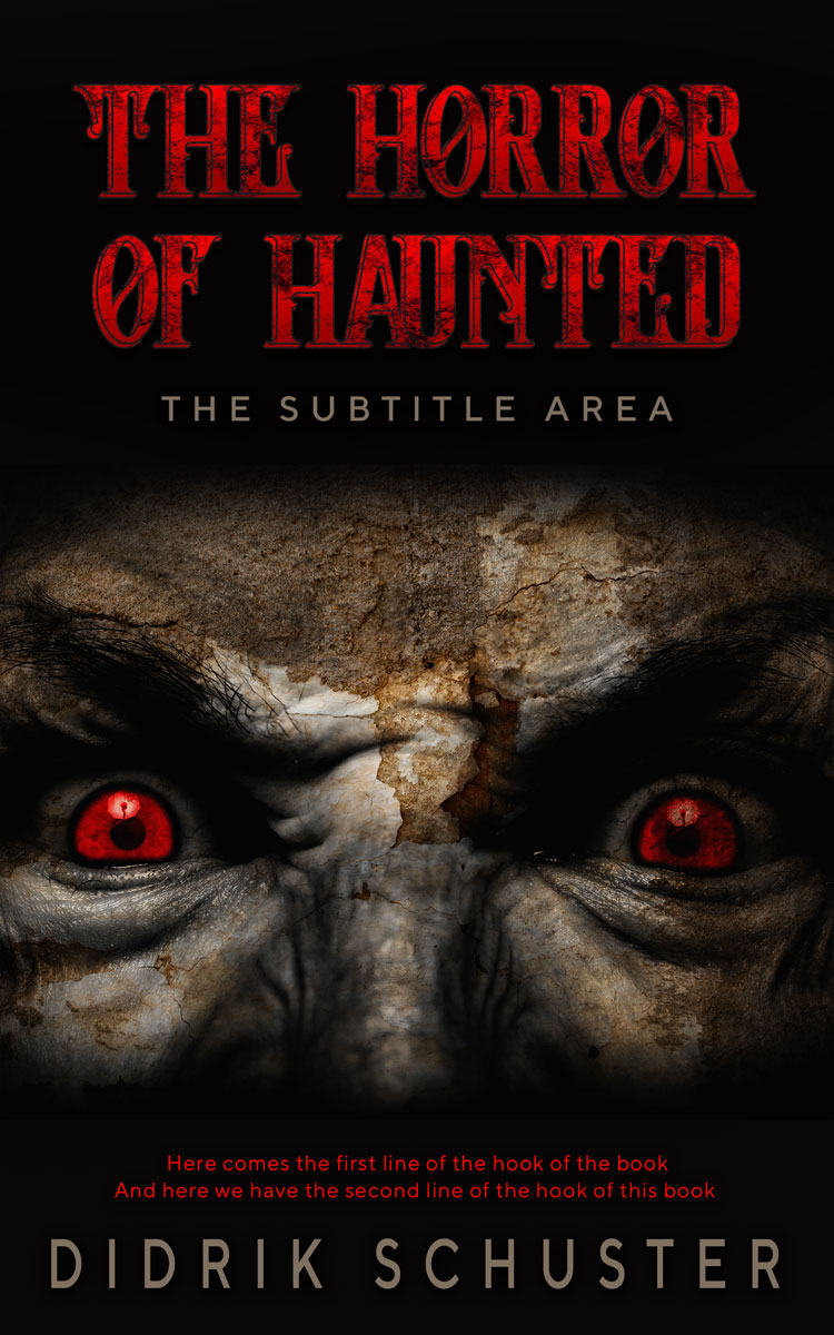 2D view of Premade Mystery & Thriller & Suspense Book Cover - Zeus