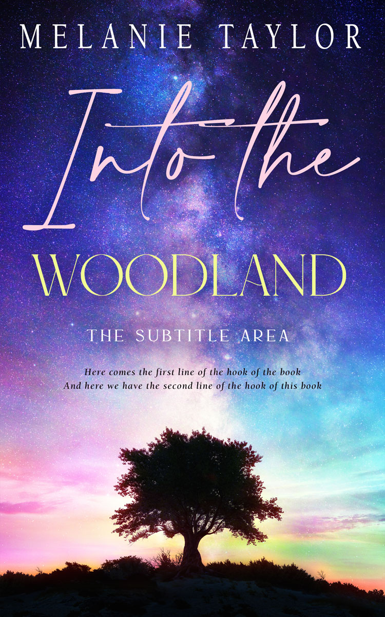 2D view of Premade Fantasy Book Cover - Twilight