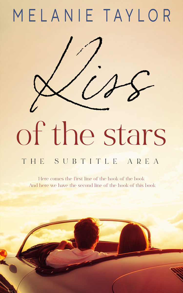 2D view of Premade Romance Book Cover - Sidecar