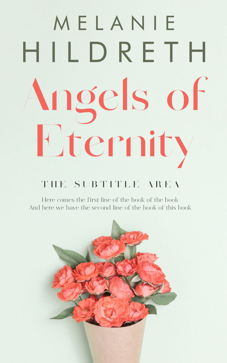 2D view of Premade Romance Book Cover - Gin