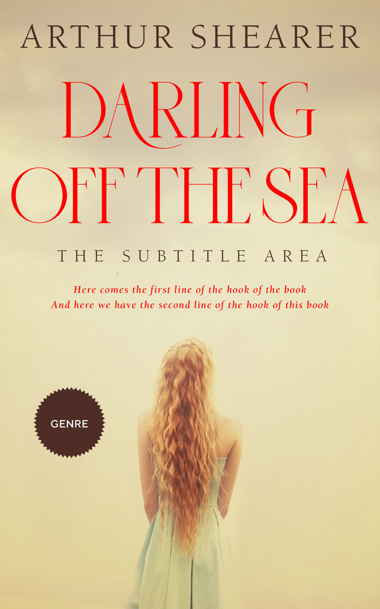 2D view of Premade Romance Book Cover - Sapling