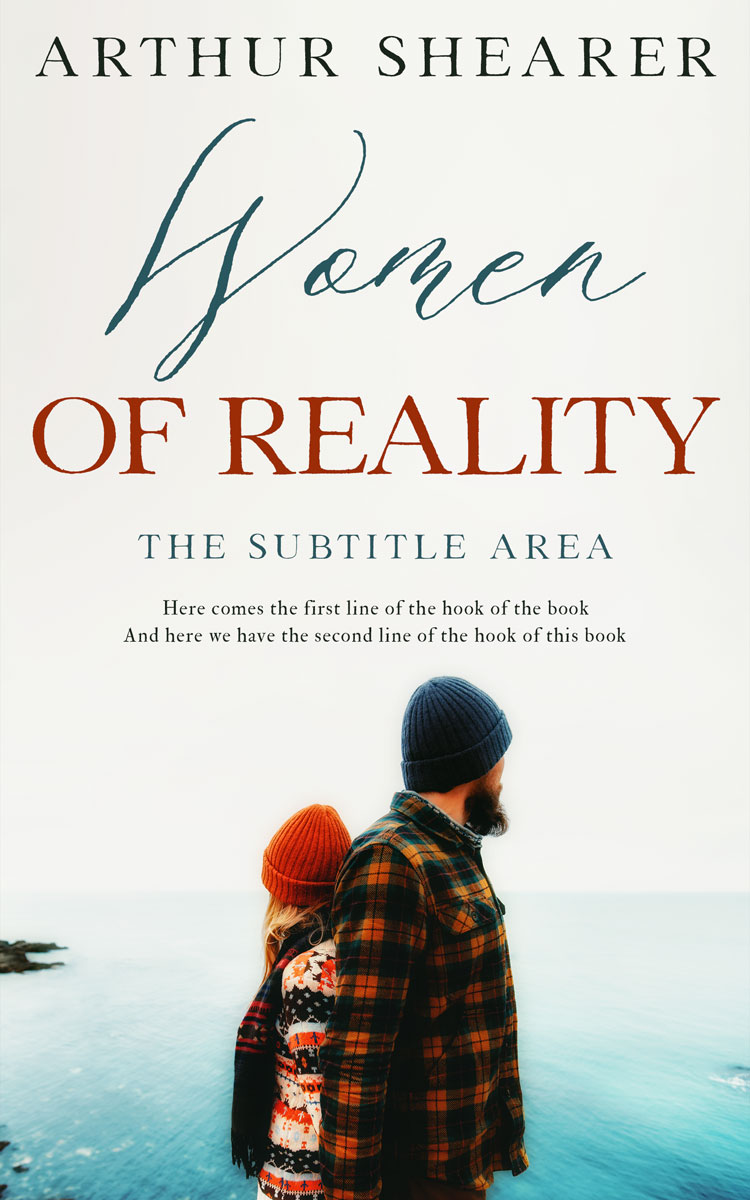 2D view of Premade Romance Book Cover - Gray Nurse